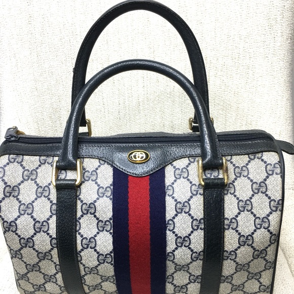 Authentic GUCCI Boston satchel bag - Picture 3 of 16